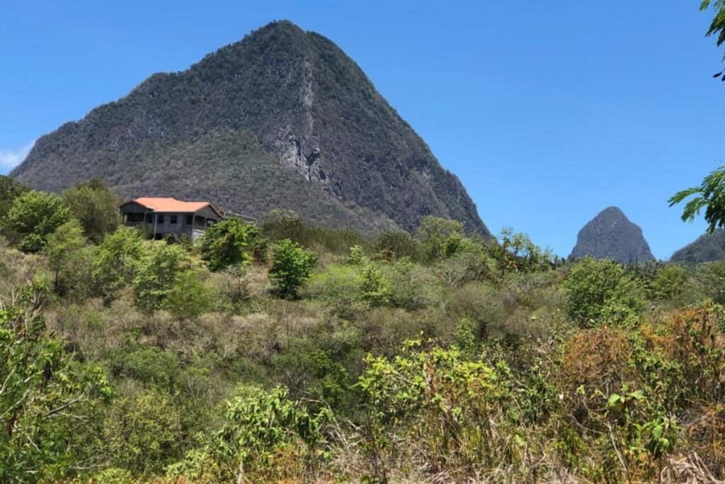 pitons in view