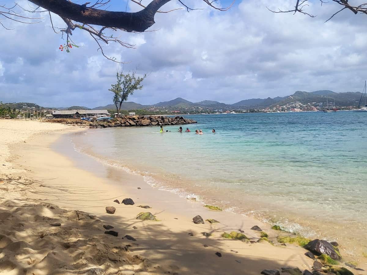 Pigeon Island Beach