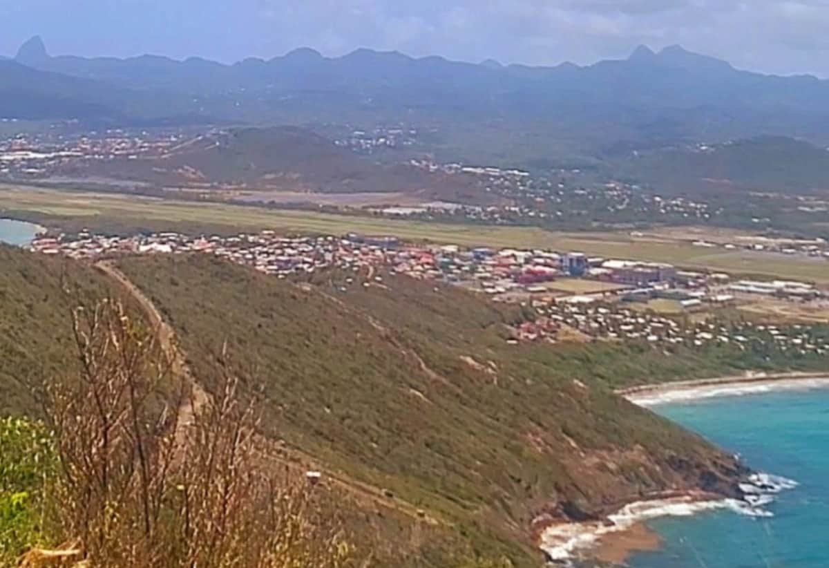 Vieux Fort overlook